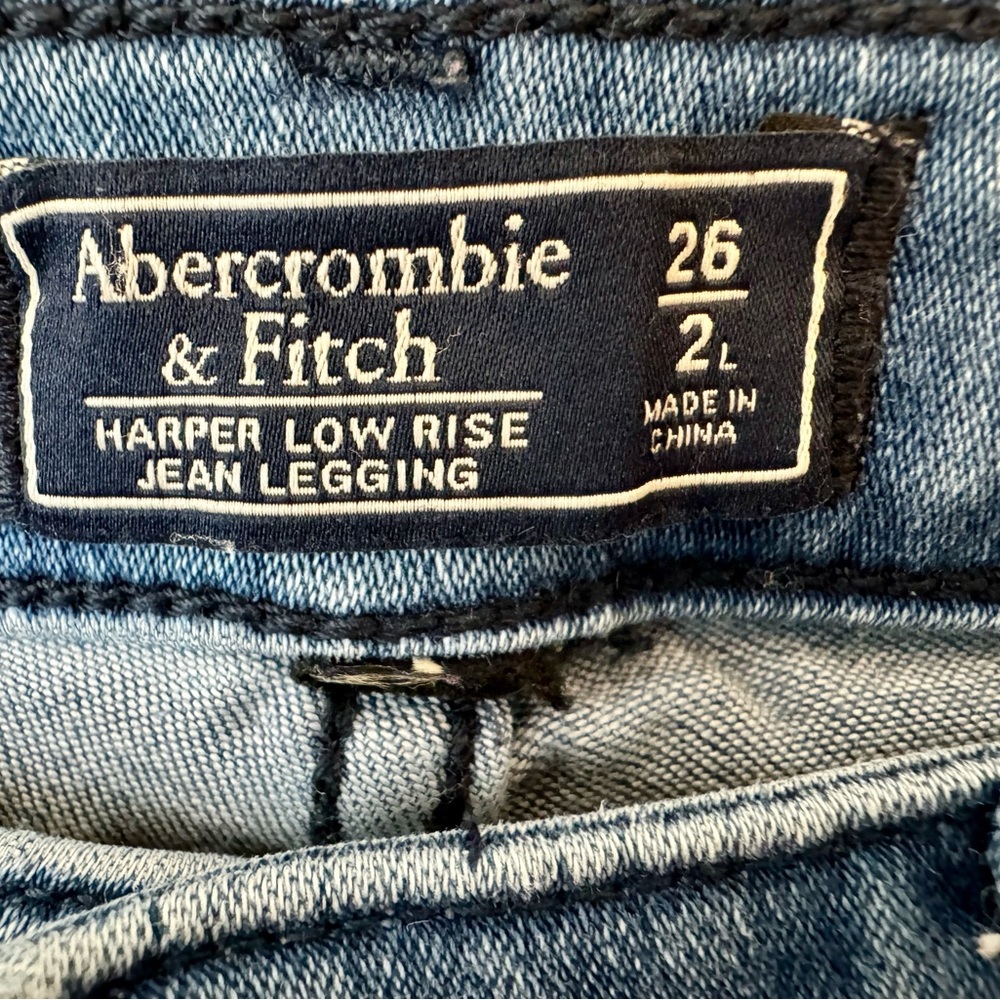 Abercrombie & Fitch Low Rise Jean Leggings - Picture 11 of 12